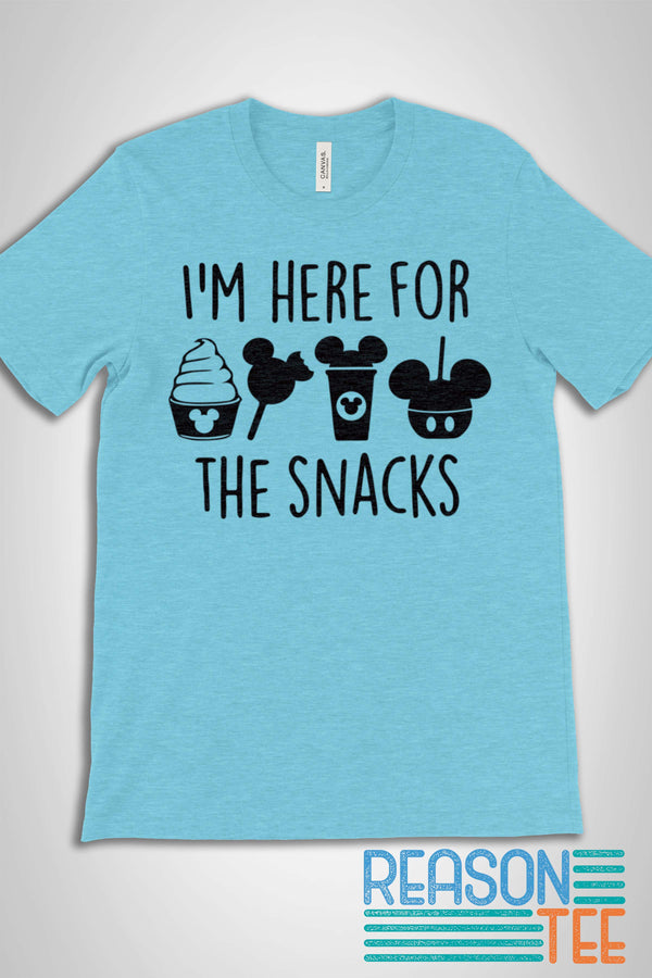 I'm Here For The Snacks T-shirt