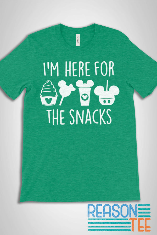 I'm Here For The Disney Snacks T-shirt
