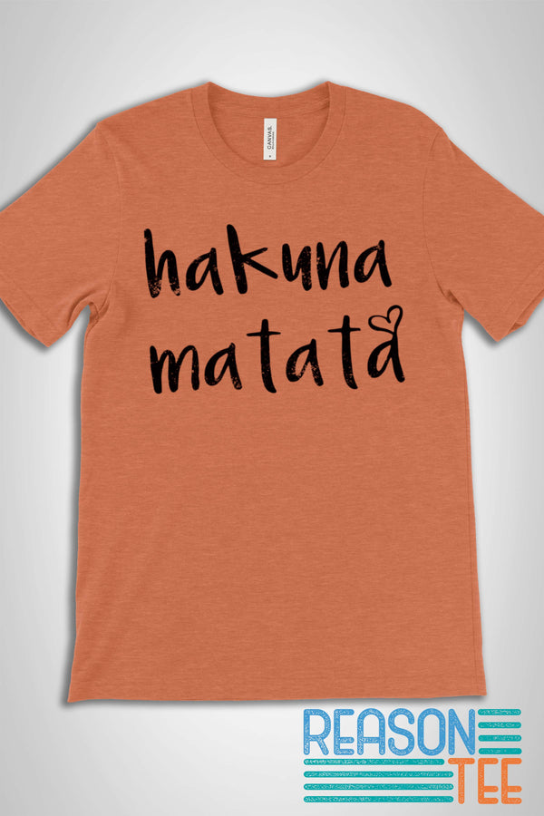 Hakuna Matata Heart T-shirt