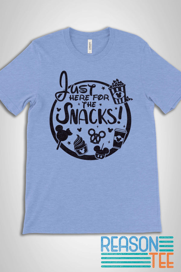 Just Here For The Snacks T-shirt