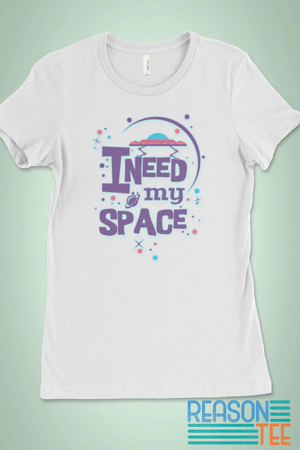 I Need My Space Flying Saucer T-shirt