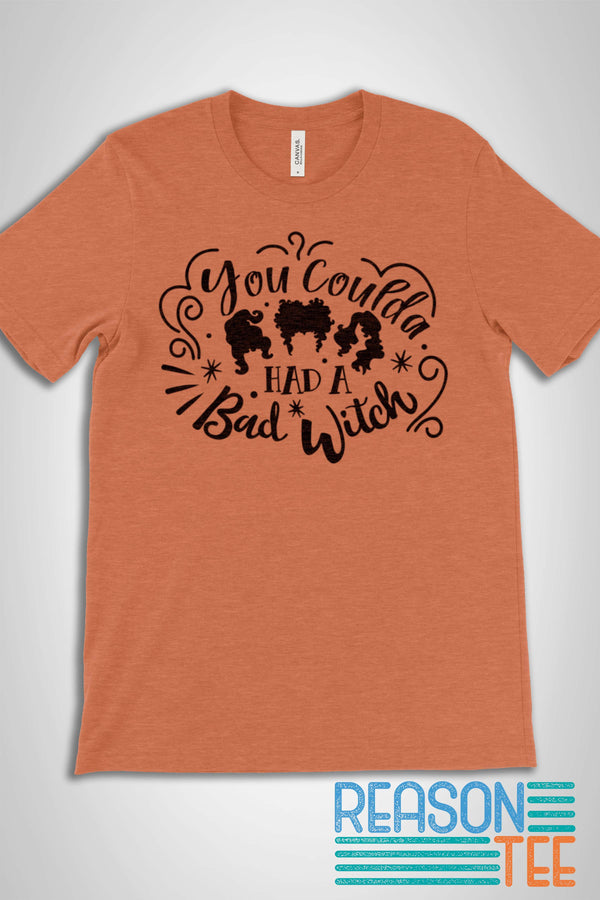 Hocus Pocus You Coulda Had A Bad Witch T-shirt