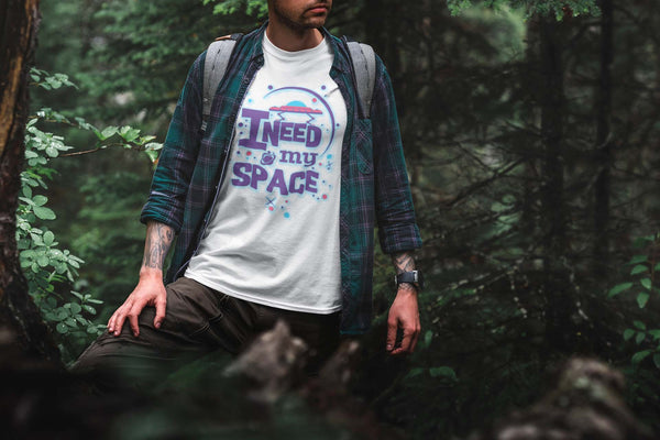 I Need My Space Flying Saucer T-shirt